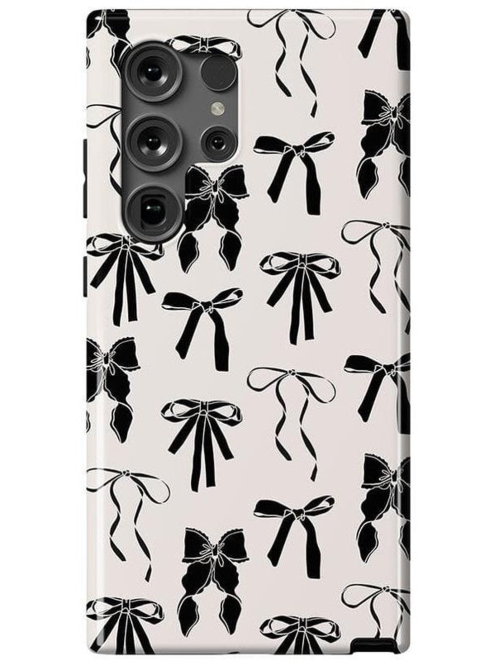 casely Goth Girlie Black Bows Samsung Galaxy S24 Ultra Case